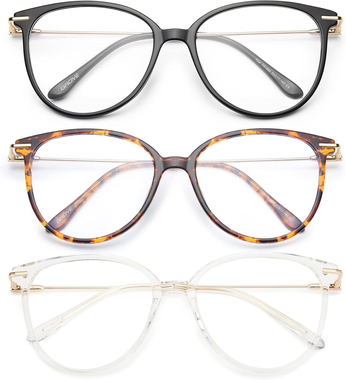 Gaoye Round Blue Light Blocking Glasses