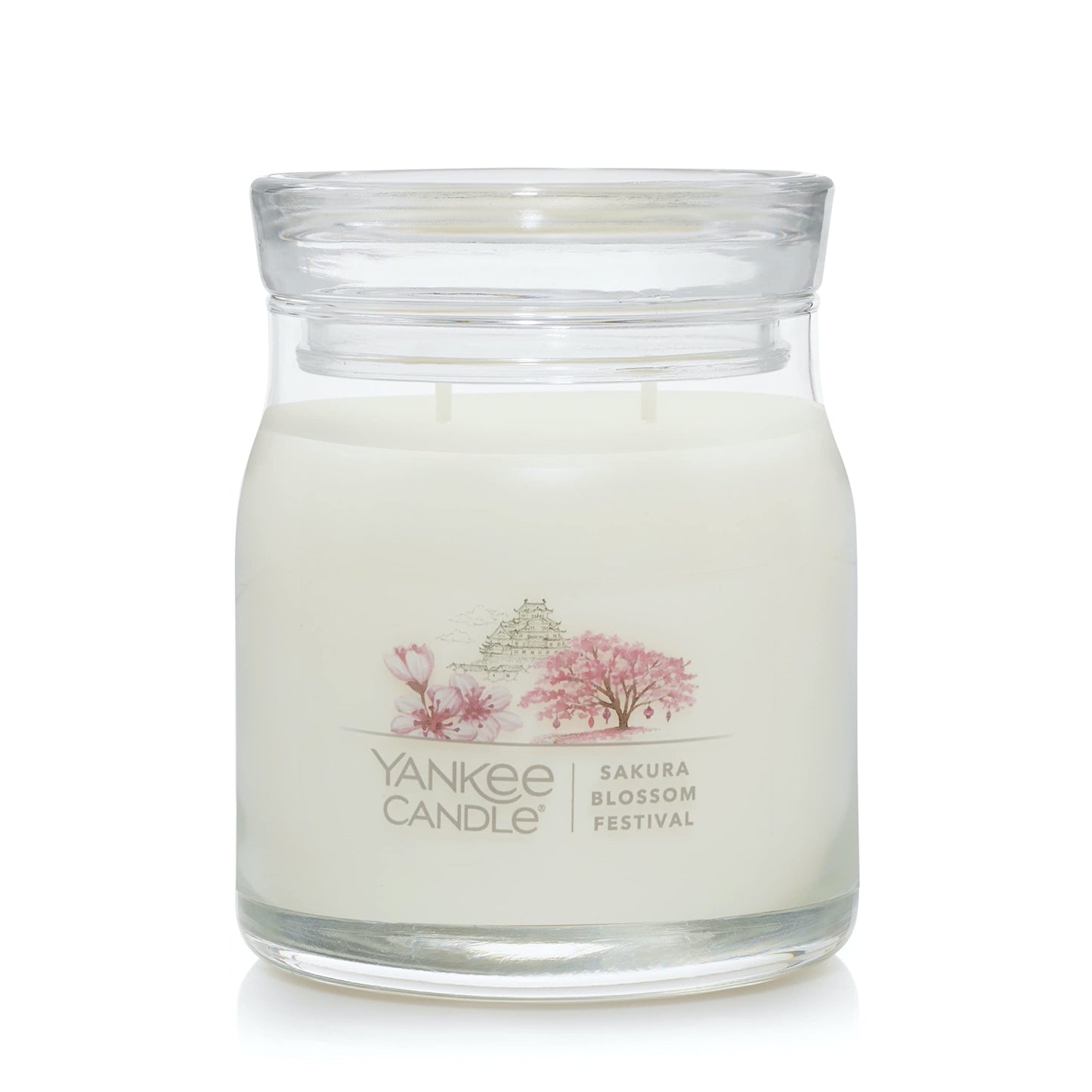 Yankee Candle Pink Sands Scented, Classic 22oz Large Jar Single Wick Candle, Over 110 Hours of Burn Time, Perfect for Creating Relaxing Atmosphere