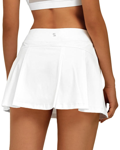 Stelle Women Tennis Skirt High Waisted Athletic Golf Skorts with Pockets