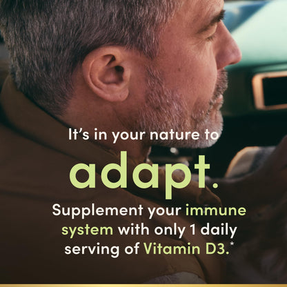 Nature's Bounty Vitamin D3, Immune Support, 125 mcg (5000iu), Rapid Release Softgels, 240 Ct (package may differ)