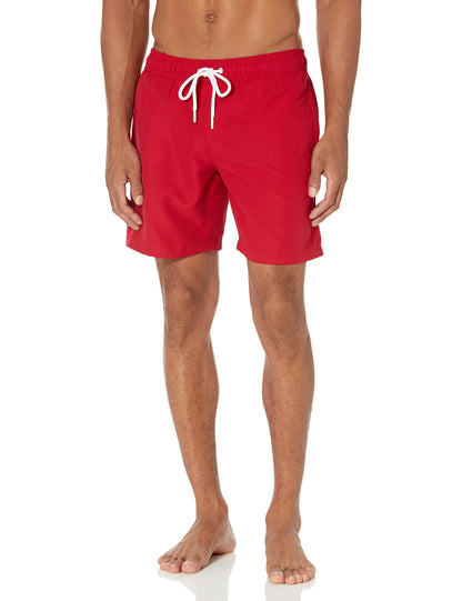 Amazon Essentials Men's 7" or 5" Quick-Dry Swim Trunk, Lightweight Breathable