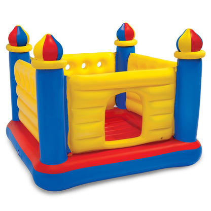 INTEX Jump-O-Lene Inflatable Trampoline Bounce House for Kids Ages 3-6