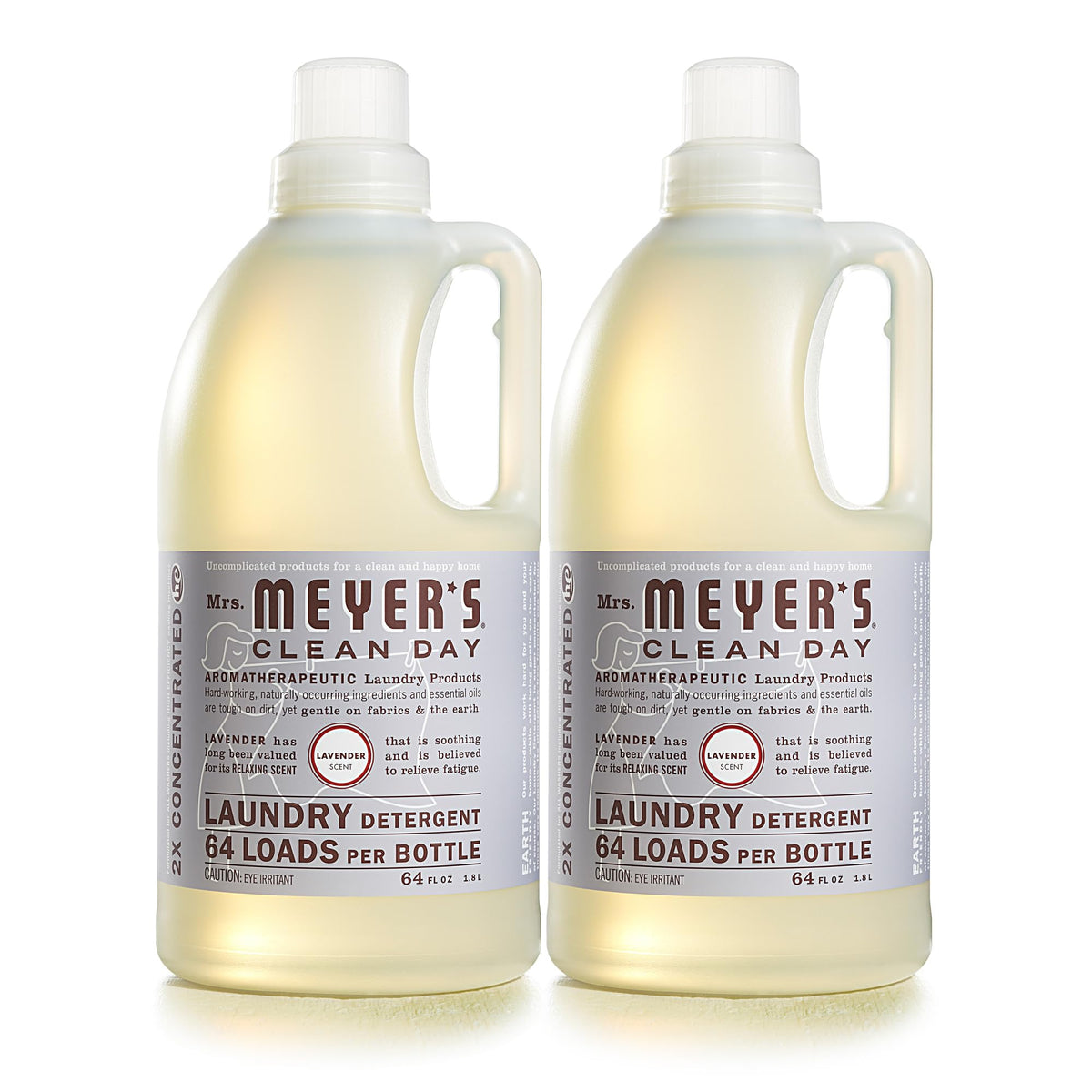 MRS. MEYER'S CLEAN DAY Laundry Detergent, Lavender, 64 fl oz