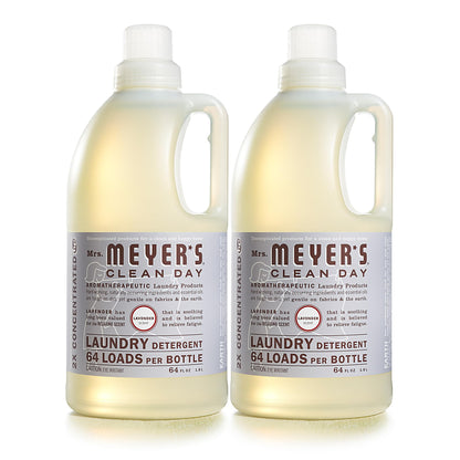 MRS. MEYER'S CLEAN DAY Laundry Detergent, Lavender, 64 fl oz
