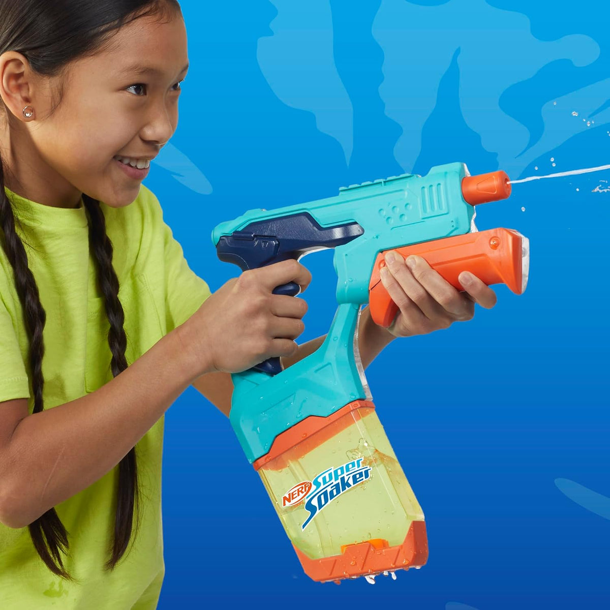 Nerf Super Soaker Dunk-Fill 2-Pack, 2 Water Blasters, Easy Instant Fill Tanks, Just Dunk & Go, 10.1 Fluid Ounce Tanks, Water Toys, Ages 6+