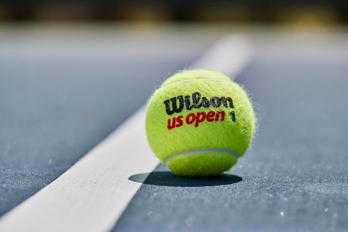 WILSON US Open Extra Duty Tennis Balls - 12 Cans (36 Balls) + 24 Cans (72 Balls)