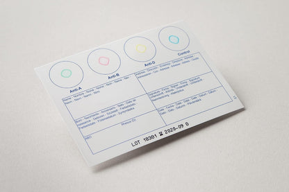 Eldoncard INC Blood Type Test, 1 Pack