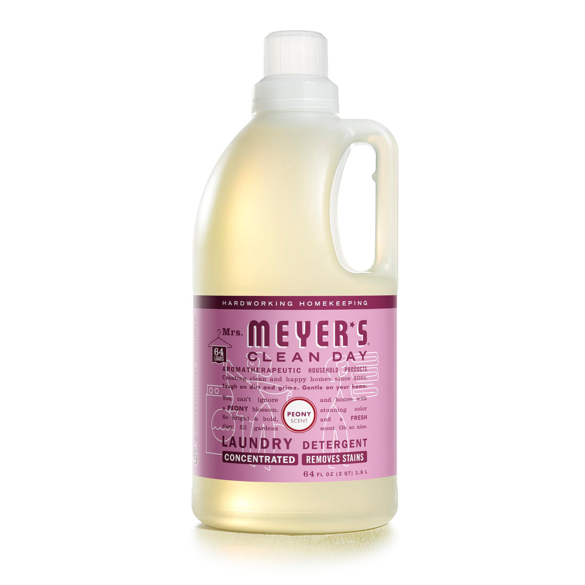 MRS. MEYER'S CLEAN DAY Laundry Detergent, Lavender, 64 fl oz