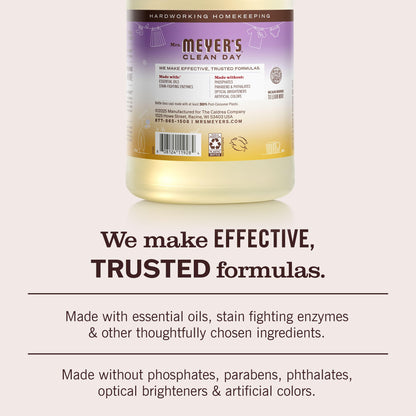 MRS. MEYER'S CLEAN DAY Laundry Detergent, Lavender, 64 fl oz