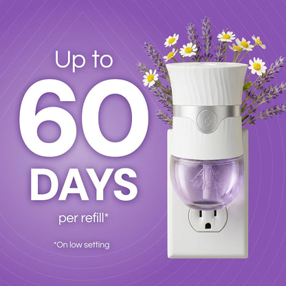 Air Wick Plug In Refills, Lavender & Chamomile, Essential Oils,10 count