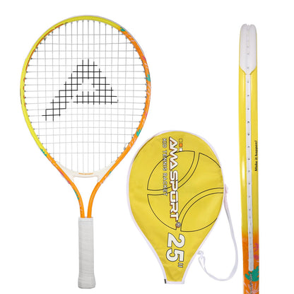 AMA SPORT Kids Tennis Racket for Junior Toddlers Starter Kit 17-25" Tennis Racquet for Girls and Boys with 420D Nylon Shoulder Strap Bag