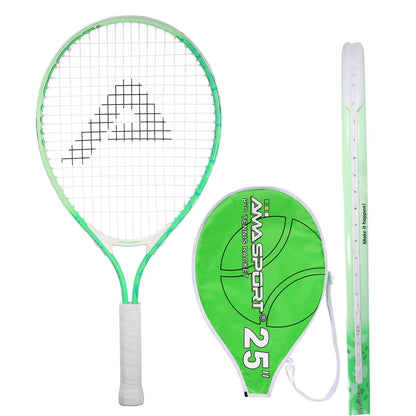 AMA SPORT Kids Tennis Racket for Junior Toddlers Starter Kit 17-25" Tennis Racquet for Girls and Boys with 420D Nylon Shoulder Strap Bag
