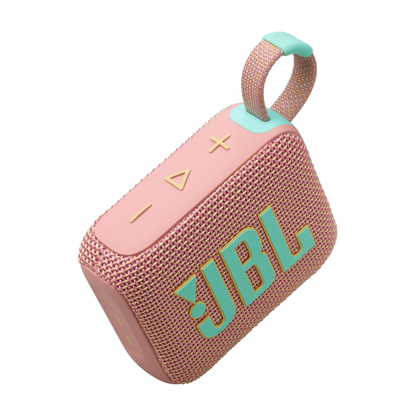 JBL Go 4 - Ultra-Portable, Waterproof and Dustproof Bluetooth Speaker, Big Pro Sound with Punchy bass, 7-Hour Built-in Battery, Made in Part with Recycled Materials (Blue)