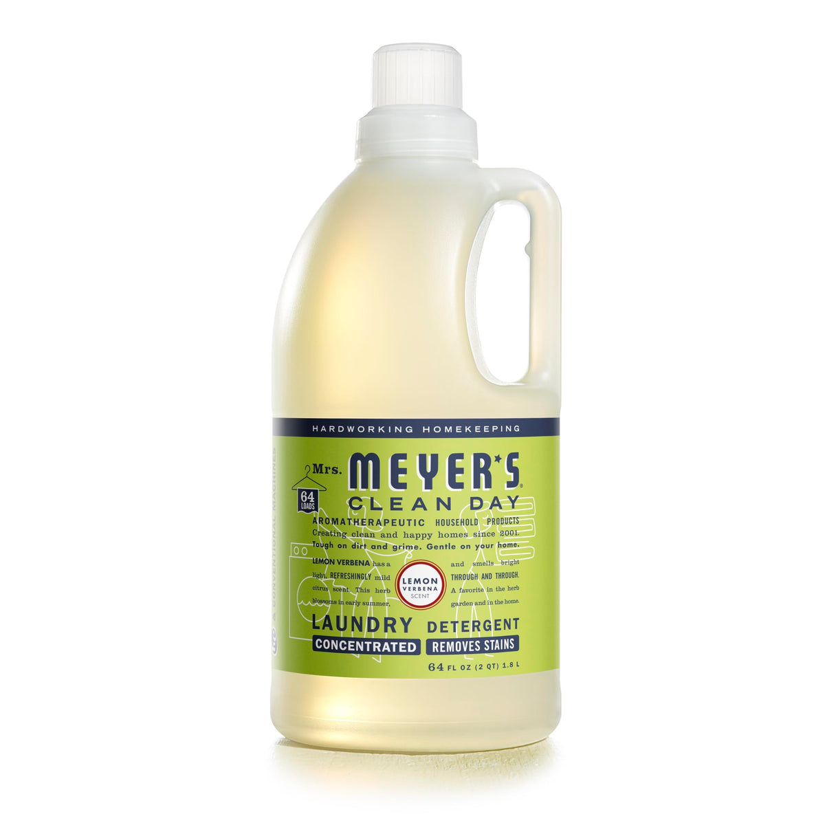 MRS. MEYER'S CLEAN DAY Laundry Detergent, Lavender, 64 fl oz