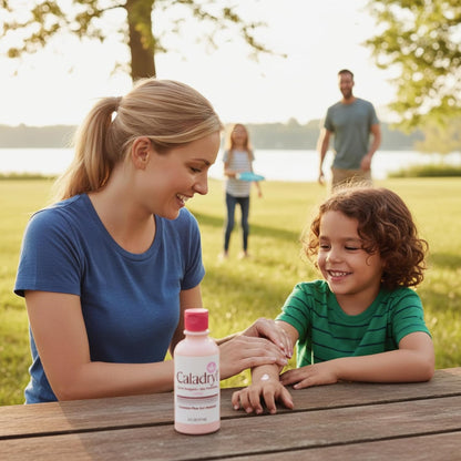Caladryl Calamine Lotion for Itching, Insect Bites & Poison Ivy, 6 Fl Oz