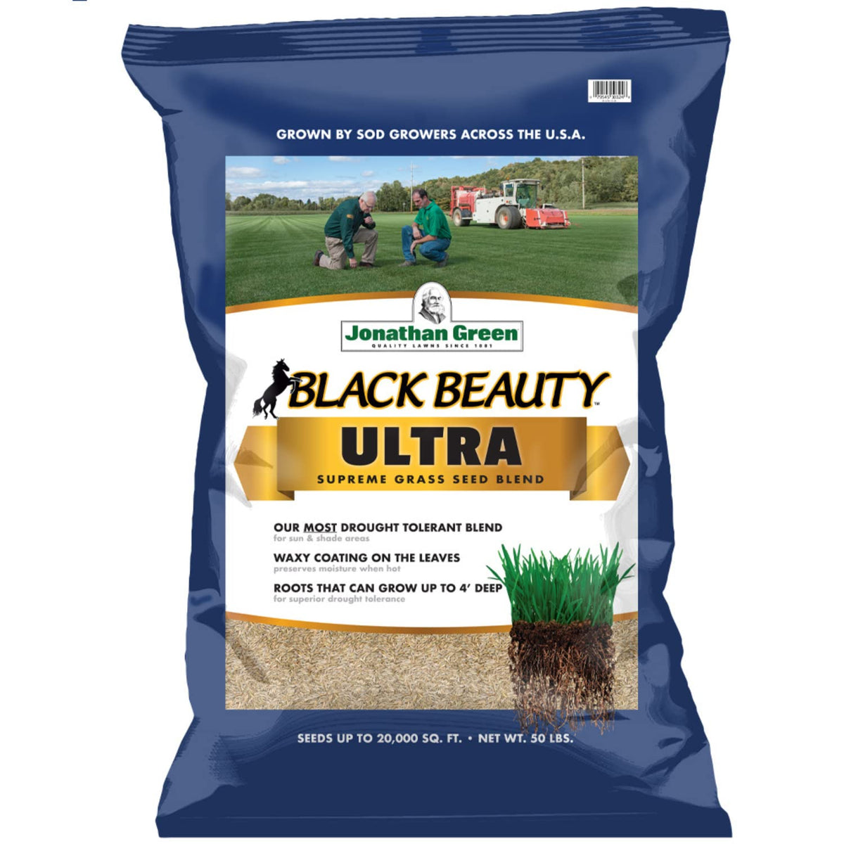 Jonathan Green Black Beauty Ultra Grass Seed - 7 lb