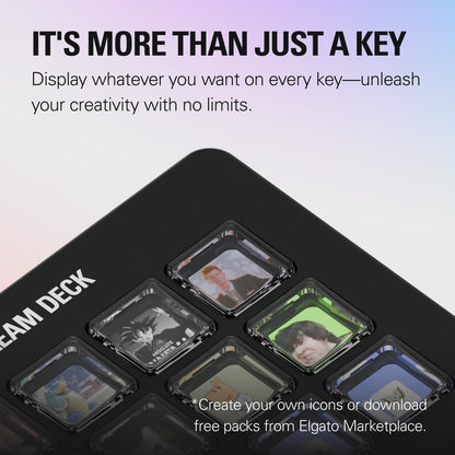 Elgato Stream Deck MK.2 Studio Controller, 15 Macro Keys
