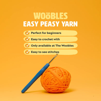 The Woobles Crochet Kit for Beginners - Easy Arts and Crafts Knitting & Crochet Animals Kit As Seen On Shark Tank - Pierre The Penguin