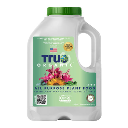 True Organic Blood Meal – High-Nitrogen Organic Fertilizer for Rapid Vegetative Growth – 3lb Bag Covers 104 Sq. Ft.