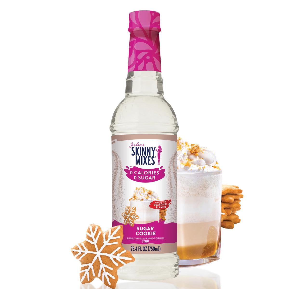 Jordan's Skinny Mixes Pumpkin Caramel Coffee Syrup, 25.4 fl oz