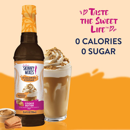 Jordan's Skinny Mixes Pumpkin Caramel Coffee Syrup, 25.4 fl oz