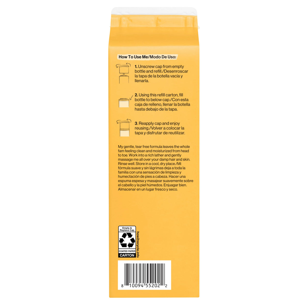 The Honest Company Shampoo & Body Wash, Tear-Free, Lavender Calm, 10 fl oz