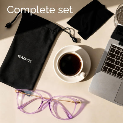 Gaoye Round Blue Light Blocking Glasses