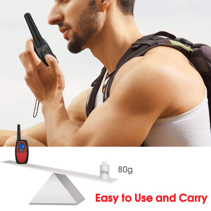 Two Way Radios for Adults, Topsung M880 FRS Walkie Talkie Long Range with VOX Belt Clip/Hands Free Walki Talki with Noise Cancelling for Women Kids Camping Hiking Cruise Ship (Orange 2 in 1)