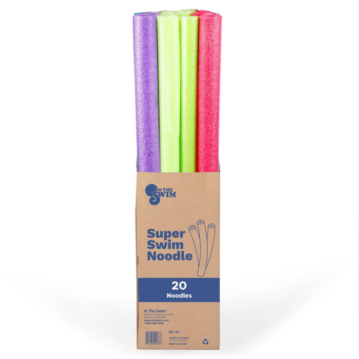 In The Swim Pool Noodles – Soft Large Foam Noodles