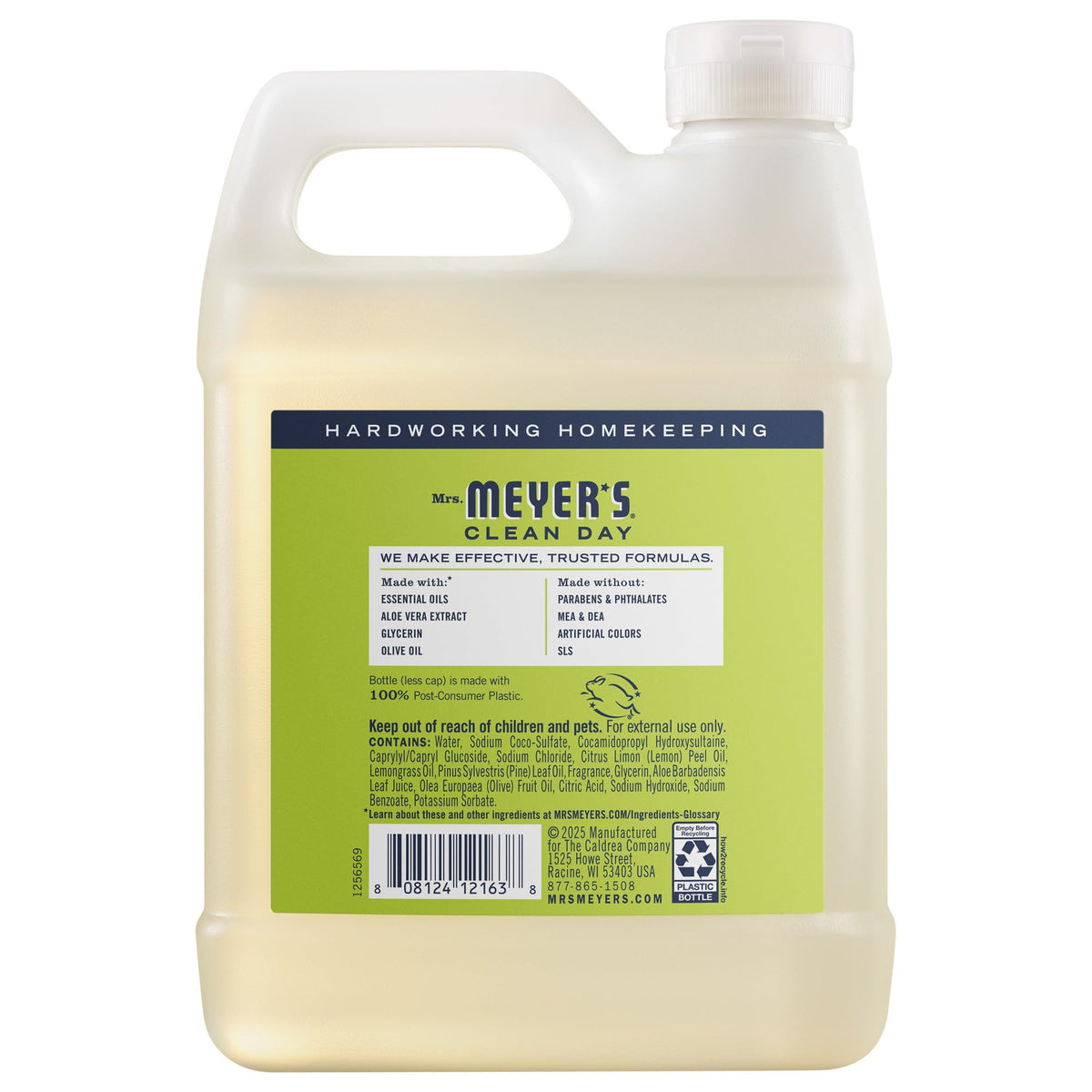 Mrs. Meyer's Clean Day, Hand Soap Refill, Lavender Scent, 33 Fl Oz