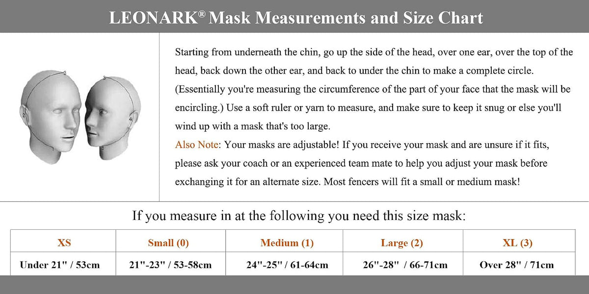 LEONARK Fencing Epee Mask Hema Helmet CE 350N Certified National Grade Masque - Fencing Protective Gear
