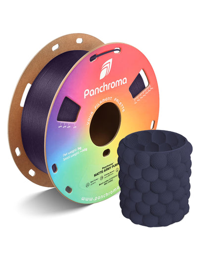 Polymaker Panchroma Matte PLA Filament 1.75mm, 1kg, Charcoal Black
