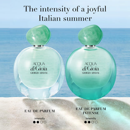 Armani Beauty - Acqua di Gioia - Eau de Parfum - Floral Fruity Fragance for Women - Primofiore Lemon, Water Jasmine, Cedarwood Notes - 1.0 Fl Oz