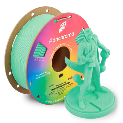 Polymaker Panchroma Matte PLA Filament 1.75mm, 1kg, Charcoal Black