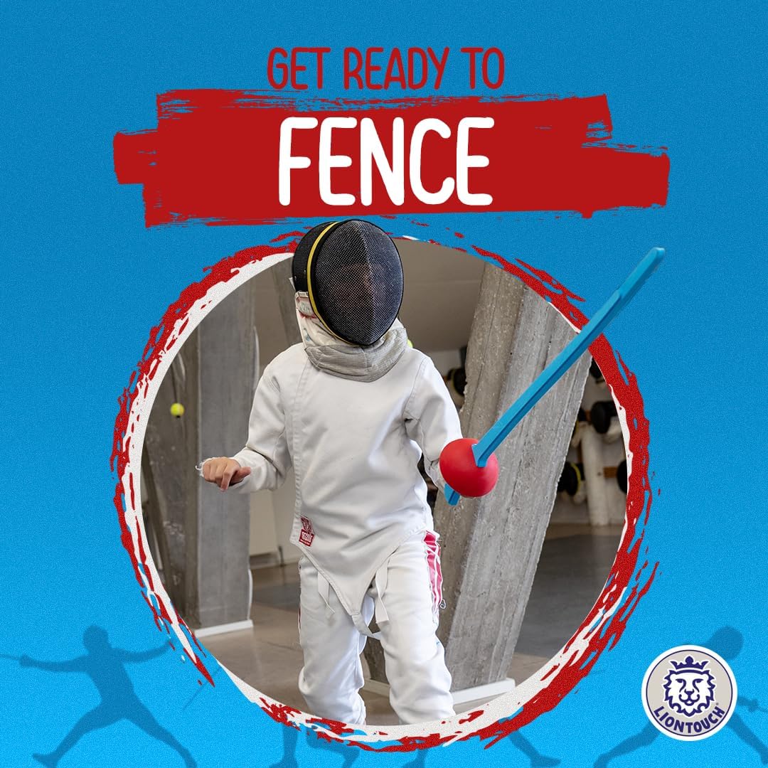 Foam Fencing Sword | Épée/Foil Training Weapon, 31.5 in