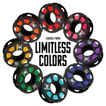 HATCHBOX 1.75mm White PLA 3D Printer Filament, 1 KG Spool, Dimensional Accuracy +/- 0.03 mm, 3D Printing Filament