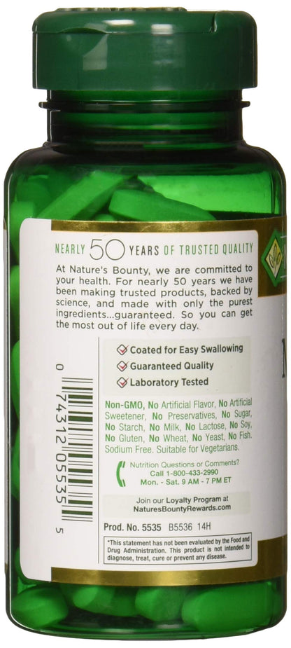 Nature's Bounty Magnesium, Bone and Muscle Health, Whole Body Support, Tablets, 500 Mg, 200 Ct
