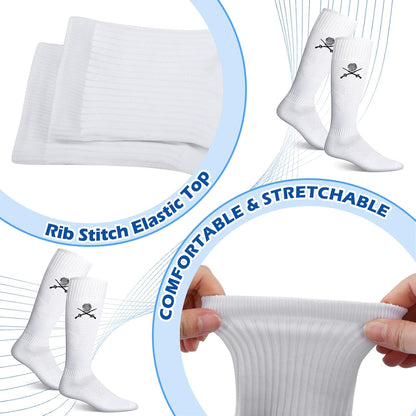 5 Pairs Fencing Socks for Men Youth Novelty Christmas Fencer Gifts
