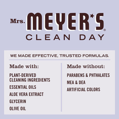 Mrs. Meyer's Clean Day, Hand Soap Refill, Lavender Scent, 33 Fl Oz