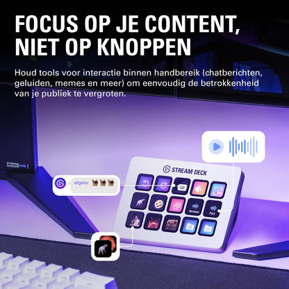 Elgato Stream Deck MK.2 Studio Controller, 15 Macro Keys