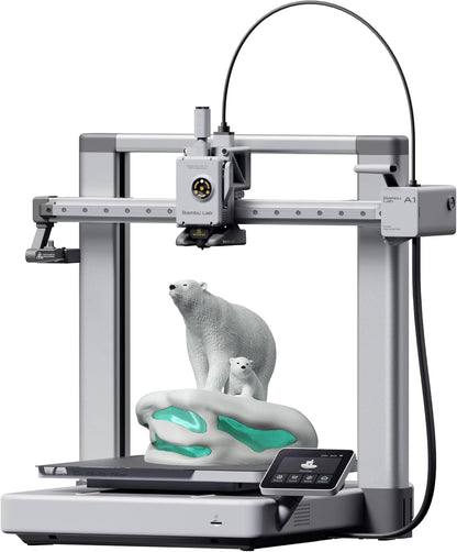 Bambu Lab A1 3D Printer, Ready-to-Use FDM 3D Printer for Beginners and Kids