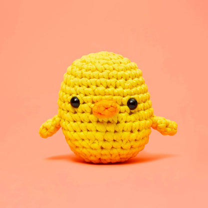 The Woobles Crochet Kit for Beginners - Easy Arts and Crafts Knitting & Crochet Animals Kit As Seen On Shark Tank - Pierre The Penguin