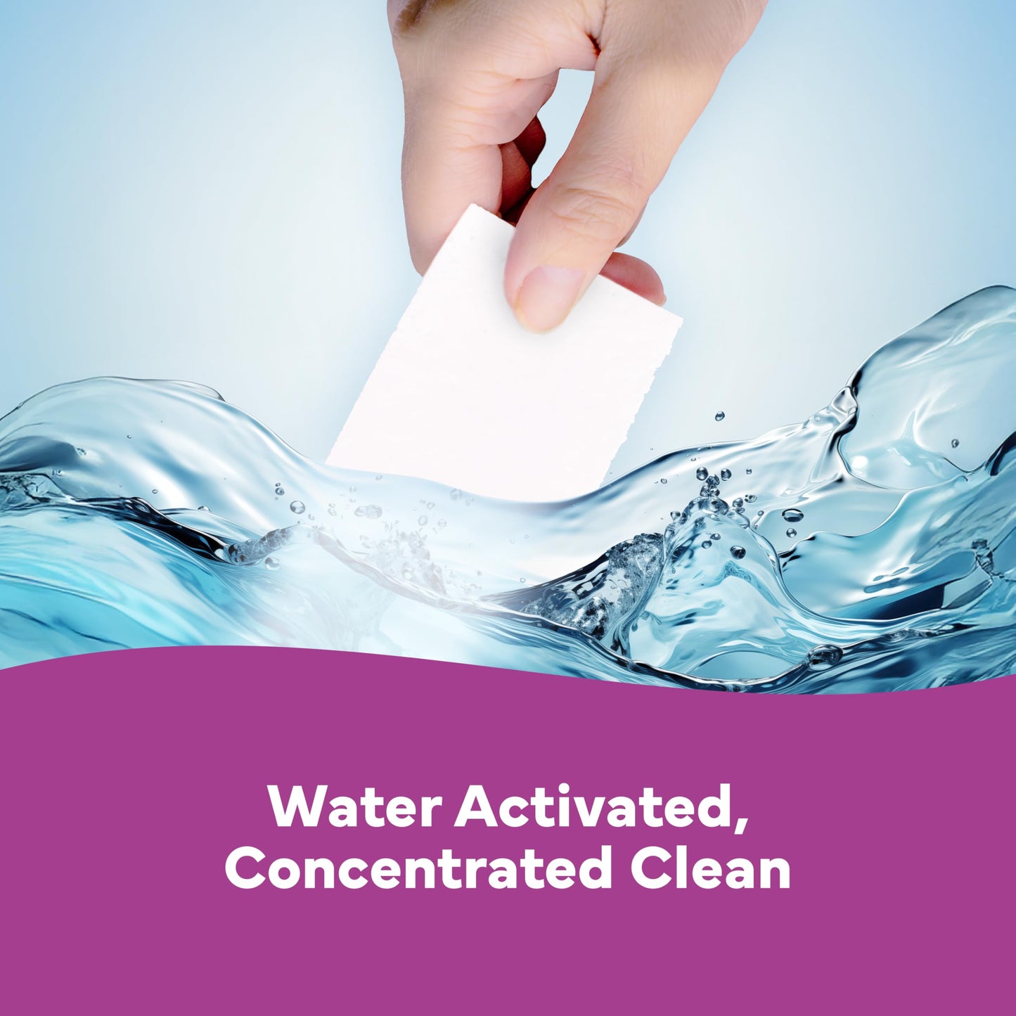 Tru Earth Compact Dry Laundry Detergent - Up to 128 Loads (64 Sheets) - Paraben-Free - Original Eco-Strip Liquidless Detergent, Travel - Fresh Linen | Packaging May Vary