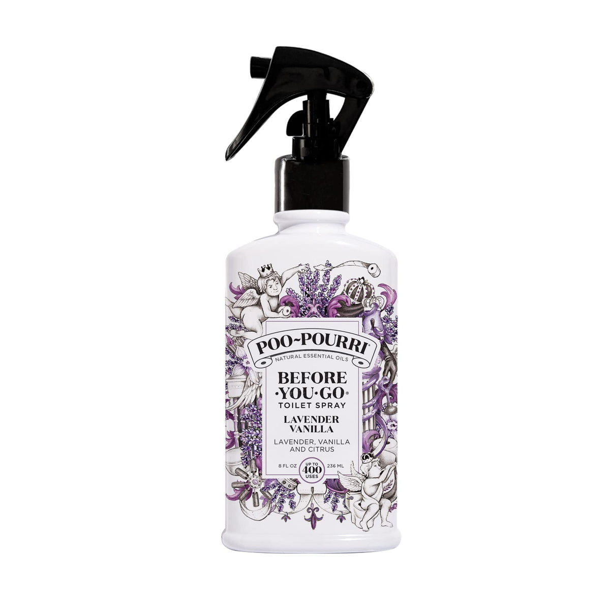 Poo-Pourri Before-You-Go Toilet Spray, Lavender Vanilla, 2 Fl Oz
