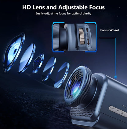 Rossetta 3D Projector with 60 Scenes, Galaxy Star Projector for Room Decor
