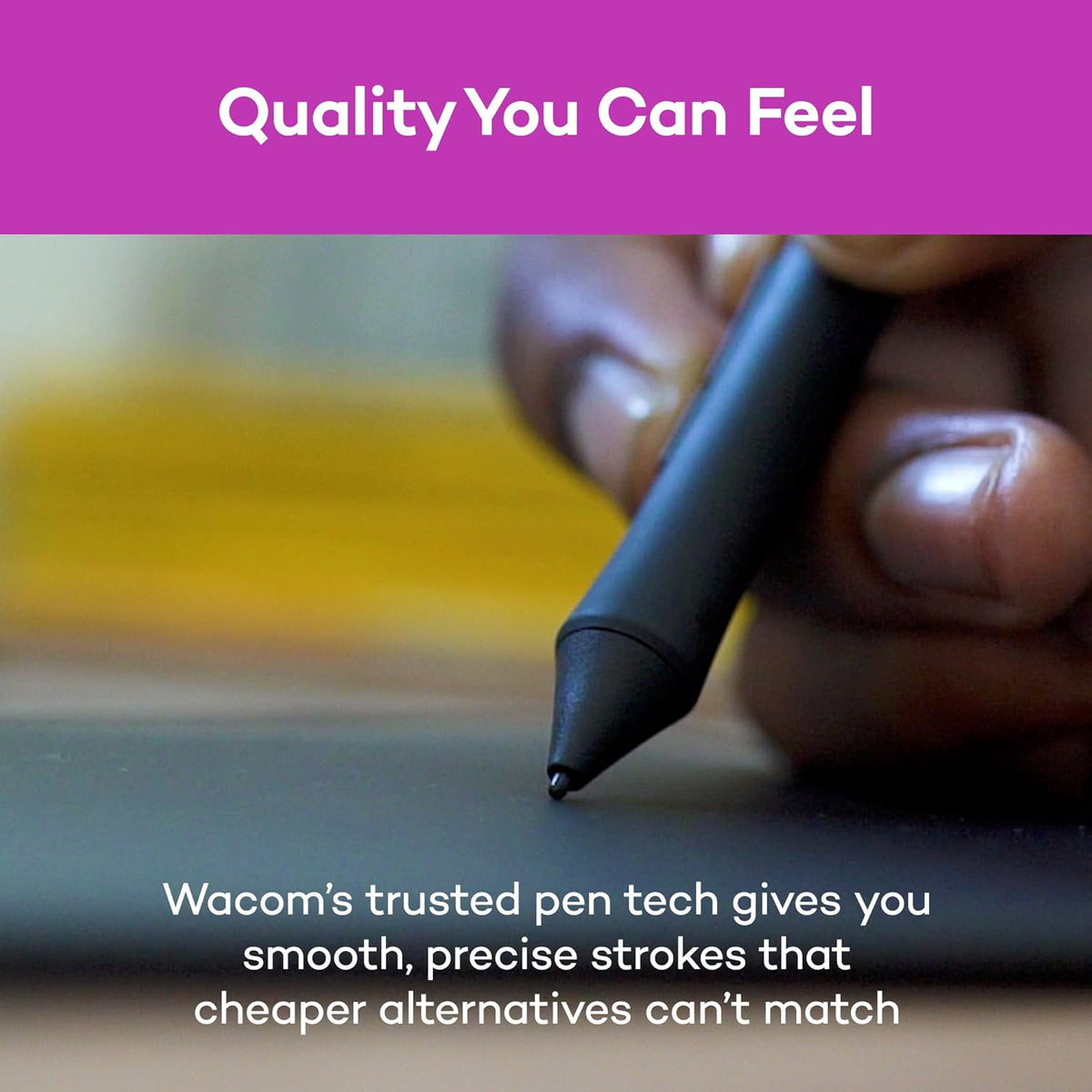 Wacom Intuos Small, Wired Graphic Drawing Tablet with Pen + Software