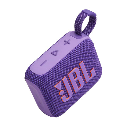 JBL Go 4 - Ultra-Portable, Waterproof and Dustproof Bluetooth Speaker, Big Pro Sound with Punchy bass, 7-Hour Built-in Battery, Made in Part with Recycled Materials (Blue)