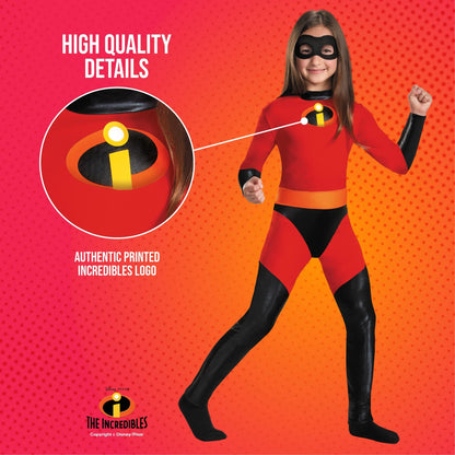 Disguise The Incredibles Violet Classic Costume, Official The Incredibles Costume for Girls, Small (4-6x)