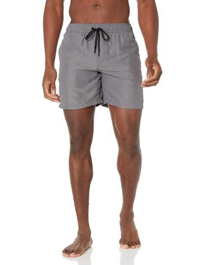 Amazon Essentials Men's 7" or 5" Quick-Dry Swim Trunk, Lightweight Breathable