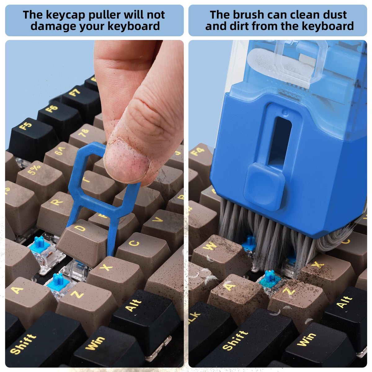 Ordilend Keyboard Cleaner & Laptop Cleaning Kit, All-in-1 for Computer PC